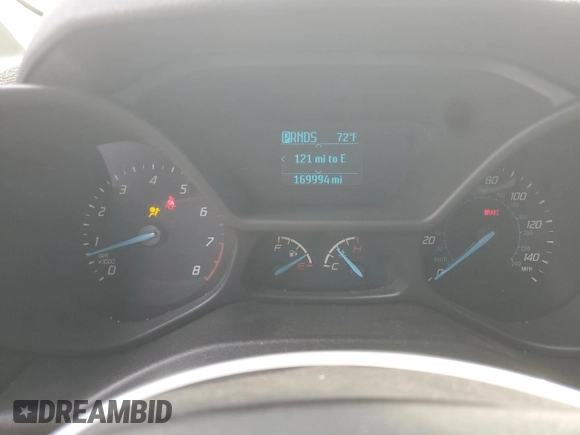 2015 Ford Transit Connect XLT with VIN NM0AE8F72F1185998, listed as a Copart auction lot 49341095 with 169,994 mi miles and Salvage title. Bid and sale history available at DreamBid. Image 9.