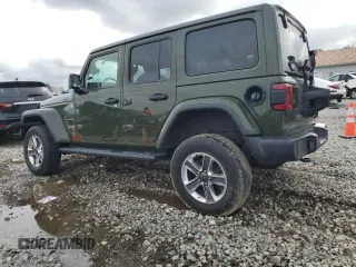 2021 Jeep Wrangler Unlimited Sahara High Altitude z VIN 1C4HJXEG3MW541397, wystawiony jako Copart lot #80727144 z przebiegiem 54 451 mil mil oraz Szkoda całkowita • Salvage title. Historia ofert i sprzedaży dostępna na DreamBid. Obrazek 2.