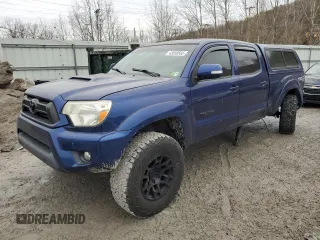 2014 Toyota Tacoma z VIN 3TMMU4FN9EM068303, wystawiony jako Copart lot #43050565 z przebiegiem 144 631 mil mil oraz Szkoda całkowita • Salvage title. Historia ofert i sprzedaży dostępna na DreamBid. Obrazek 1.