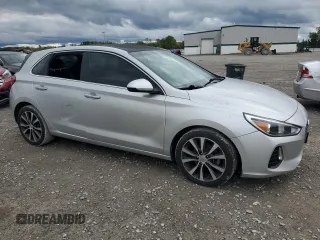 2018 Hyundai Elantra GT with VIN KMHH35LE8JU013020, listed as a Copart auction lot 74764794 with 81,491 mi miles and Salvage Title. Bid and sale history available at carsss.com. Image 4.