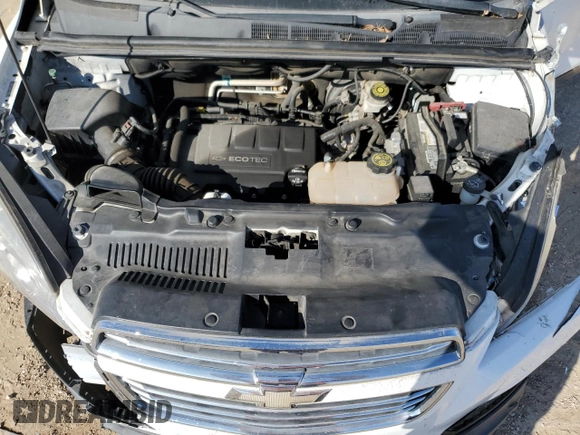2016 Chevrolet Trax LT with VIN KL7CJLSB5GB543849, listed as a Copart auction lot 46850525 with 82,309 mi miles and Salvage Title. Bid and sale history available at carsss.com. Image 12.