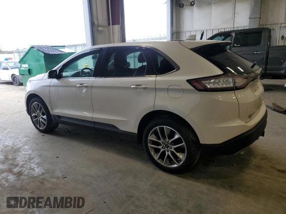 2017 Ford Edge Titanium z VIN 2FMPK4K81HBB72398, wystawiony jako Copart lot #55325635 z przebiegiem 112 917 mil mil oraz Nie do naprawy • Non repairable. Historia ofert i sprzedaży dostępna na DreamBid. Obrazek 2.
