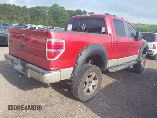 2009 Ford F-150 XL with VIN 1FTPW14V99FA62631, listed as a IAAI auction lot 42027309 with 211,433 mi miles and . Bid and sale history available at DreamBid. Image 4.