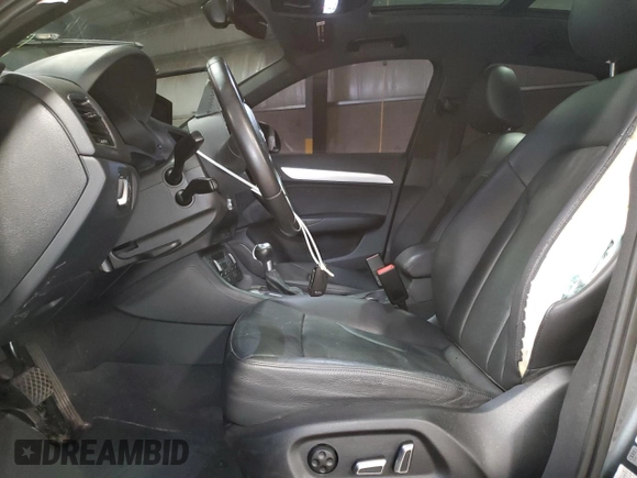 2016 Audi Q3 Premium Plus with VIN WA1EFCFS9GR001808, listed as a Copart auction lot 48001405 with 20,218 mi miles and Salvage Title. Bid and sale history available at carsss.com. Image 7.