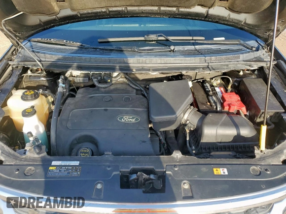 2013 Ford Edge Limited with VIN 2FMDK3KC4DBE33146, listed as a Copart auction lot 64785035 with 121,852 mi miles and Clean title. Bid and sale history available at DreamBid. Image 12.