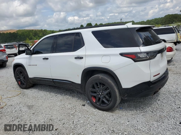 2020 Chevrolet Traverse Premier z VIN 1GNERKKW9LJ152034, wystawiony jako Copart lot #58441935 z przebiegiem 92 092 mil mil oraz Szkoda całkowita • Salvage title. Historia ofert i sprzedaży dostępna na DreamBid. Obrazek 2.