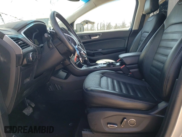 2015 Ford Edge SEL with VIN 2FMTK4J93FBB08529, listed as a Copart auction lot 51857755 with 103,387 mi miles and Salvage Title. Bid and sale history available at carsss.com. Image 7.