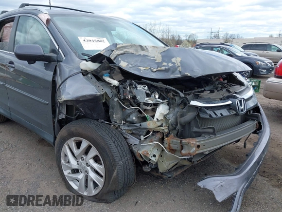 2015 Honda CR-V EX-L with VIN 2HKRM4H74FH618115, listed as a IAAI auction lot 42045882 with 224,818 mi miles. Bid and sale history available at carsss.com. Image 17.