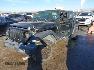 2020 Jeep Wrangler Unlimited Sport S с VIN 1C4HJXDG1LW237484, выставлен на аукционе IAAI как лот 41310965 с пробегом Не указан миль и . История ставок и продаж доступна на DreamBid. Изображение 17.