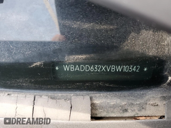 1997 BMW 5 Series 528iA with VIN WBADD632XVBW10342, listed as a Copart auction lot 57026784 with 102,115 mi miles and Salvage Title. Bid and sale history available at carsss.com. Image 13.