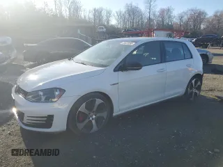 2015 Volkswagen Golf GTI Autobahn with VIN 3VW4T7AU5FM030648, listed as a Copart auction lot 49655095 with 85,772 mi miles and Salvage Title. Bid and sale history available at carsss.com. Image 1.