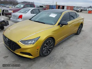 2020 Hyundai Sonata SEL Plus with VIN 5NPEJ4J28LH019882, listed as a IAAI auction lot 41536135 with 40,413 mi miles. Bid and sale history available at carsss.com. Image 17.