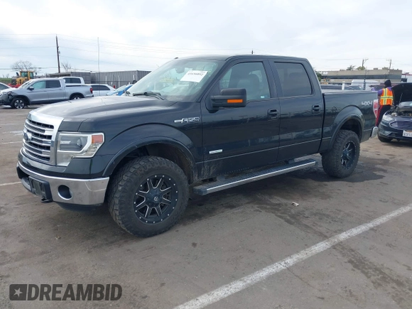 2013 Ford F-150 XL with VIN 1FTFW1ET3DFA74856, listed as a IAAI auction lot 41656892 with 171,992 mi miles. Bid and sale history available at carsss.com. Image 17.