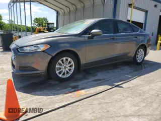 2016 Ford Fusion S with VIN 3FA6P0G74GR110123, listed as a Copart auction lot 58322455 with 22,358 mi miles and Salvage title. Bid and sale history available at DreamBid. Image 1.