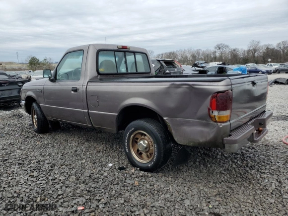 1996 Ford Ranger XL with VIN 1FTCR10A6TUD68567, listed as a Copart auction lot 44497975 with 148,462 mi miles and Salvage Title. Bid and sale history available at carsss.com. Image 2.