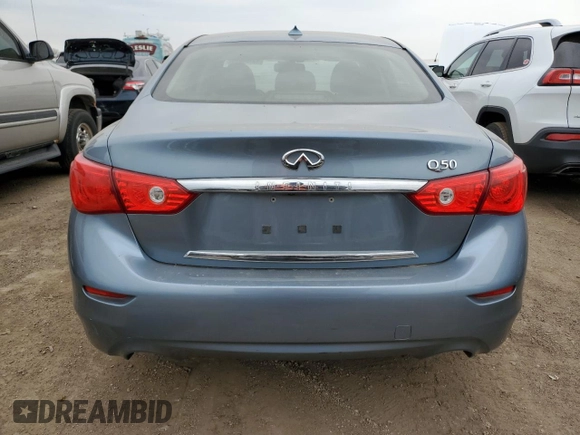 2017 Infiniti Q50 Signature Edition with VIN JN1EV7AP6HM737450, listed as a Copart auction lot 53154495 with 90,270 mi miles and Clean Title. Bid and sale history available at DreamBid. Image 6.