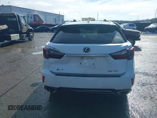 2017 Lexus RX with VIN 2T2BZMCA4HC054392, listed as a IAAI auction lot 41534296 with 138,663 mi miles. Bid and sale history available at carsss.com. Image 16.