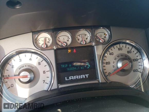 2010 Ford F-150 XL with VIN 1FTFW1CV6AFD29855, listed as a Copart auction lot 50310575 with 160,094 mi miles and Clean Title. Bid and sale history available at carsss.com. Image 9.