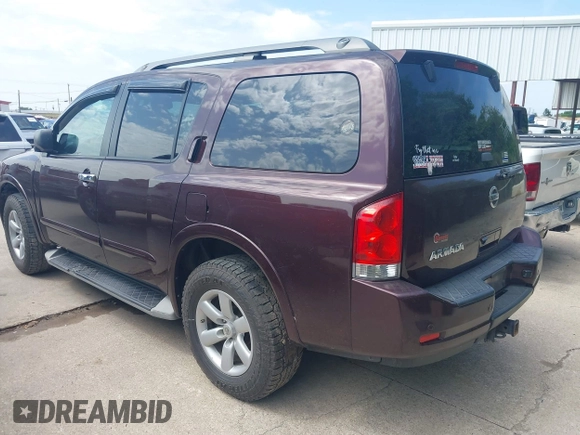 2013 Nissan Armada SL z VIN 5N1AA0ND9DN601019, wystawiony jako IAAI lot #42387246 z przebiegiem 173 377 mil mil oraz . Historia ofert i sprzedaży dostępna na DreamBid. Obrazek 3.