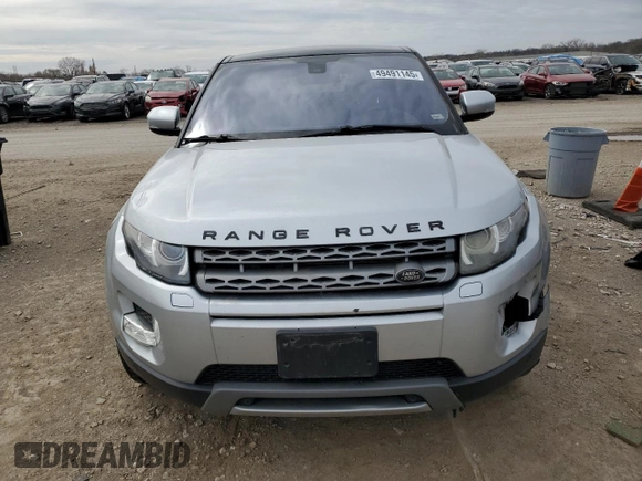 2013 Land Rover Range Rover Evoque Pure Plus with VIN SALVP2BG9DH842455, listed as a Copart auction lot 49491145 with 182,807 mi miles and Salvage Title. Bid and sale history available at carsss.com. Image 5.