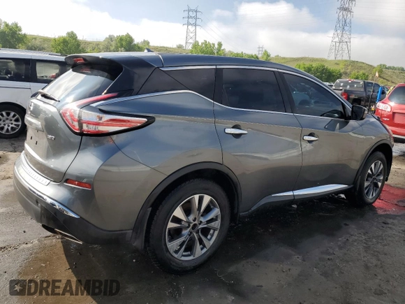 2015 Nissan Murano S with VIN 5N1AZ2MH2FN230944, listed as a Copart auction lot 58028525 with 116,907 mi miles and Salvage title. Bid and sale history available at DreamBid. Image 3.
