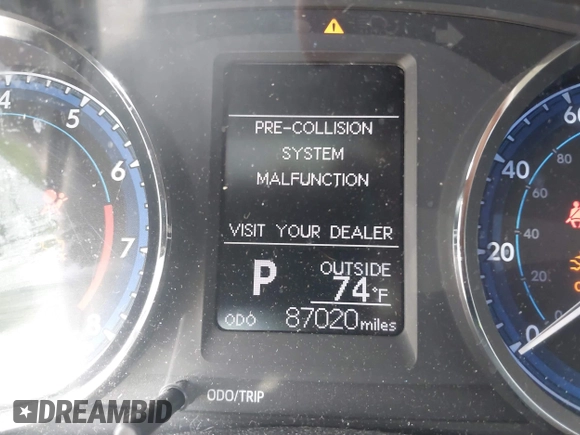 2019 Toyota Corolla L z VIN 2T1BURHE4KC215942, wystawiony jako IAAI lot #42104097 z przebiegiem 87 020 mil mil oraz . Historia ofert i sprzedaży dostępna na DreamBid. Obrazek 15.