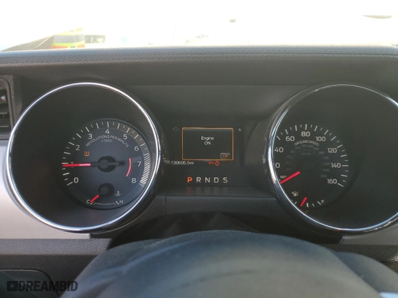 2016 Ford Mustang EcoBoost with VIN 1FA6P8TH6G5242140, listed as a Copart auction lot 43063975 with 130,505 mi miles and Salvage Title. Bid and sale history available at carsss.com. Image 9.