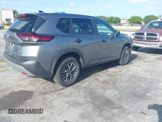 2023 Nissan Rogue S with VIN 5N1BT3AB1PC898128, listed as a IAAI auction lot 42549927 with 26,250 mi miles and . Bid and sale history available at DreamBid. Image 4.