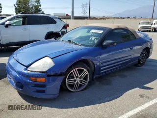 2005 Mitsubishi Eclipse GTS with VIN 4A3AE75H45E040618, listed as a Copart auction lot 71859294 with 134,966 mi miles and Salvage Title. Bid and sale history available at carsss.com. Image 1.