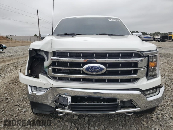 2022 Ford F-150 XL with VIN 1FTFW1E50NFB97744, listed as a Copart auction lot 43906525 with 49,036 mi miles and Salvage Title. Bid and sale history available at carsss.com. Image 5.