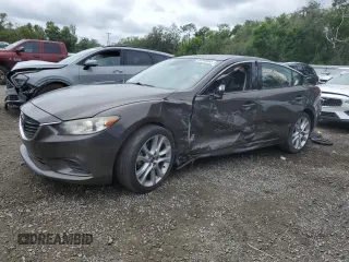 2017 Mazda Mazda6 Touring with VIN JM1GL1V56H1109391, listed as a Copart auction lot 52348665 with 93,764 mi miles and Salvage Title. Bid and sale history available at carsss.com. Image 1.