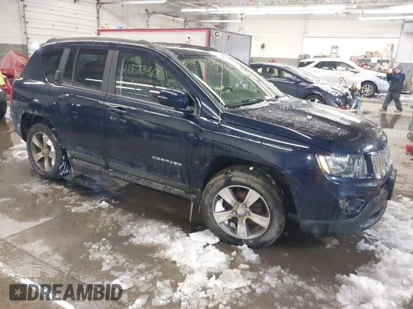 2017 Jeep Compass High Altitude with VIN 1C4NJDEB0HD176846, listed as a IAAI auction lot 41573968 with 94,123 mi miles and . Bid and sale history available at DreamBid. Image 1.