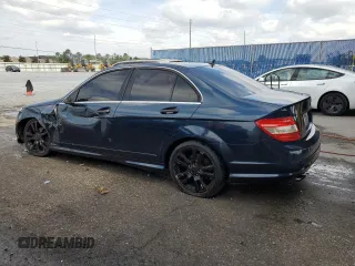 2010 Mercedes-Benz C 300 Sport with VIN WDDGF5EB6AF377053, listed as a Copart auction lot 55107705 with 202,956 mi miles and Salvage Title. Bid and sale history available at DreamBid. Image 2.