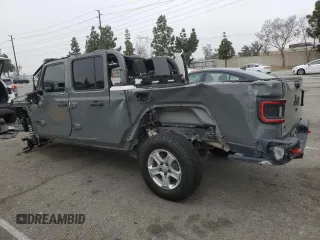 2020 Jeep Gladiator Sport S z VIN 1C6HJTAG6LL193553, wystawiony jako Copart lot #55638915 z przebiegiem 84 600 mil mil oraz Szkoda całkowita • Salvage title. Historia ofert i sprzedaży dostępna na DreamBid. Obrazek 2.