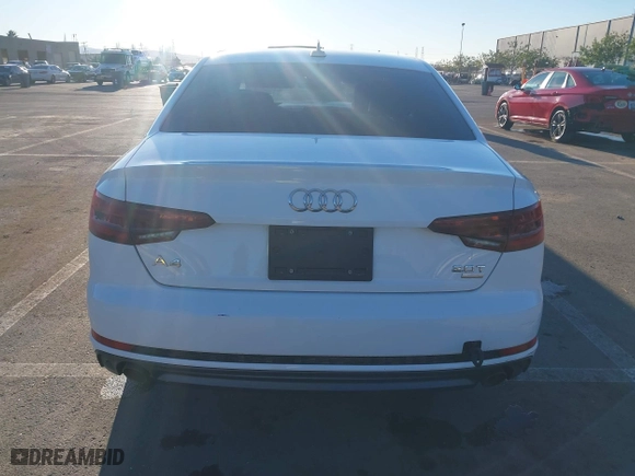 2018 Audi A4 Premium with VIN WAUKMAF48JN001198, listed as a IAAI auction lot 41365318 with 82,893 mi miles. Bid and sale history available at carsss.com. Image 15.