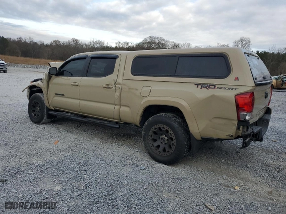 2016 Toyota Tacoma SR5 with VIN 3TMBZ5DN0GM004591, listed as a Copart auction lot 86725834 with 92,378 mi miles and Salvage Title. Bid and sale history available at carsss.com. Image 2.
