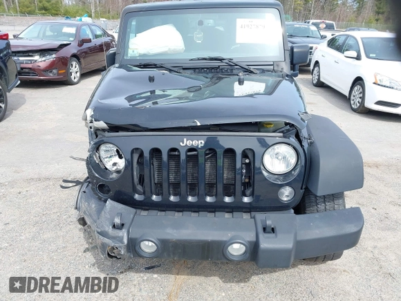 2016 Jeep Wrangler Unlimited Sport with VIN 1C4HJWDG3GL342108, listed as a IAAI auction lot 41927879 with 88,801 mi miles and . Bid and sale history available at DreamBid. Image 6.