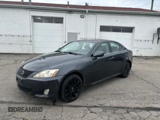 2006 Lexus IS 250 with VIN JTHCK262062006386, listed as a Copart auction lot 52054335 with 194,983 mi miles and Clean Title. Bid and sale history available at DreamBid. Image 2.