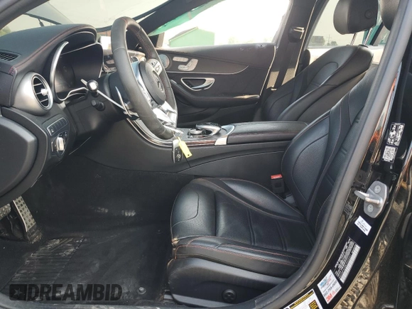 2020 Mercedes-Benz C 43 AMG z VIN WDDWF6EB8LR555001, wystawiony jako Copart lot #58660435 z przebiegiem 62 546 mil mil oraz Szkoda całkowita • Salvage title. Historia ofert i sprzedaży dostępna na DreamBid. Obrazek 7.