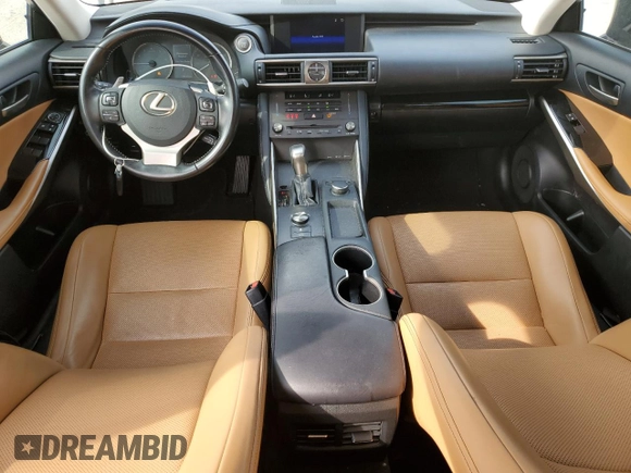 2020 Lexus IS 300 with VIN JTHAA1D20L5107123, listed as a Copart auction lot 82260834 with 58,169 mi miles and Salvage title. Bid and sale history available at DreamBid. Image 8.