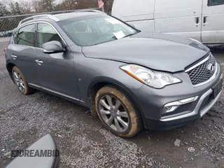 2017 Infiniti QX50 with VIN JN1BJ0RR9HM404445, listed as a IAAI auction lot 41734273 with 96,425 mi miles. Bid and sale history available at carsss.com. Image 1.