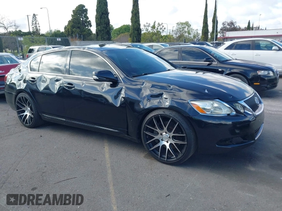 2008 Lexus GS 350 with VIN JTHBE96SX80041253, listed as a IAAI auction lot 41935026 with 144,005 mi miles. Bid and sale history available at carsss.com. Image 13.