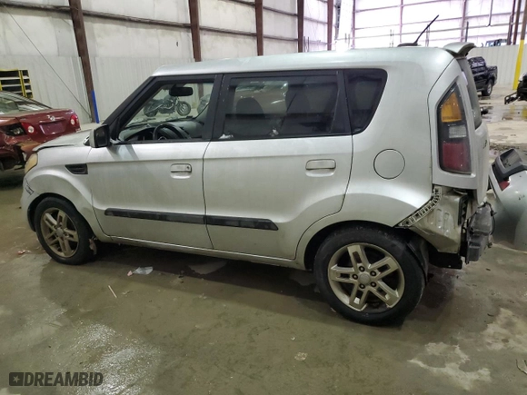 2010 Kia Soul + with VIN KNDJT2A26A7165020, listed as a Copart auction lot 45949635 with 0 mi miles and Salvage Title. Bid and sale history available at carsss.com. Image 2.