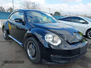 2013 Volkswagen Beetle Fender Edition with VIN 3VWJP7ATXDM622350, listed as a IAAI auction lot 41503396 with 55,468 mi miles and . Bid and sale history available at DreamBid. Image 1.
