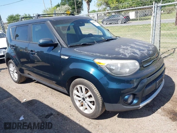 2017 Kia Soul + with VIN KNDJP3A58H7419132, listed as a IAAI auction lot 41985233 with 145,381 mi miles. Bid and sale history available at carsss.com. Image 1.