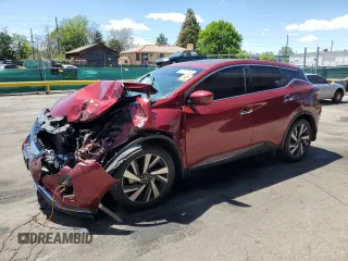 2022 Nissan Murano SL z VIN 5N1AZ2CS7NC126148, wystawiony jako Copart lot #57627065 z przebiegiem Nie podano mil oraz Szkoda całkowita • Salvage title. Historia ofert i sprzedaży dostępna na DreamBid. Obrazek 1.
