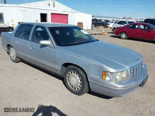 1998 Cadillac DeVille with VIN 1G6KD54Y8WU713369, listed as a IAAI auction lot 41740945 with 149,384 mi miles. Bid and sale history available at carsss.com. Image 1.