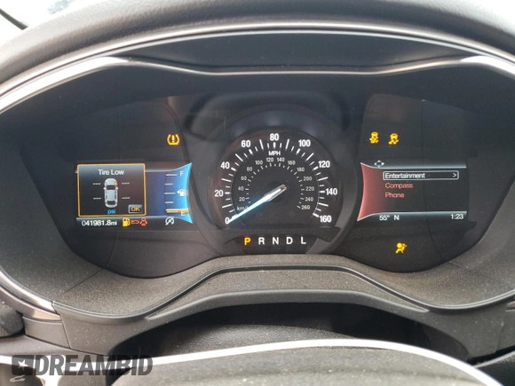 2020 Ford Fusion SE with VIN 3FA6P0HD3LR180422, listed as a Copart auction lot 52022875 with 41,981 mi miles and Clean Title. Bid and sale history available at DreamBid. Image 9.