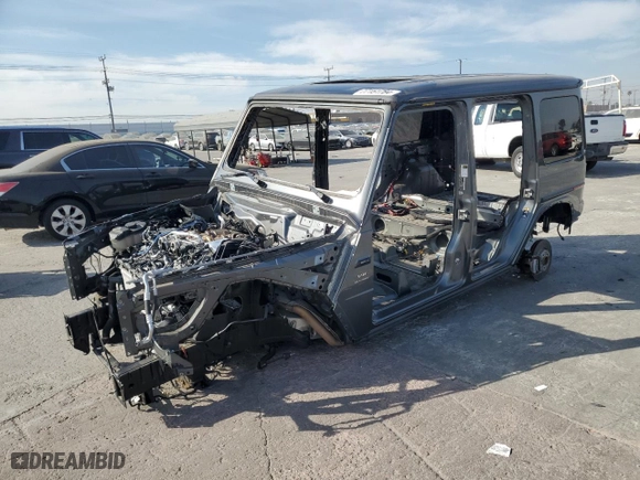 2022 Mercedes-Benz G-Class AMG G 63 with VIN W1NYC7HJ0NX439268, listed as a Copart auction lot 77151784 with NaN miles and Non Repairable. Bid and sale history available at carsss.com. Image 1.