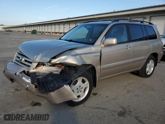 2005 Toyota Highlander z VIN JTEEP21AX50118855, wystawiony jako Copart lot #56894445 z przebiegiem 183 908 mil mil oraz Czysty tytuł • Clean title. Historia ofert i sprzedaży dostępna na DreamBid. Obrazek 1.